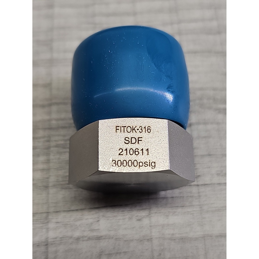 FITOK SS-HPP-TM16 Pipe Plug 316 Stainless Steel PMH Series 30000 psig 1-12 Male